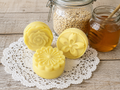 Oatmeal & Honey Soap Bar (Flower Set #2)