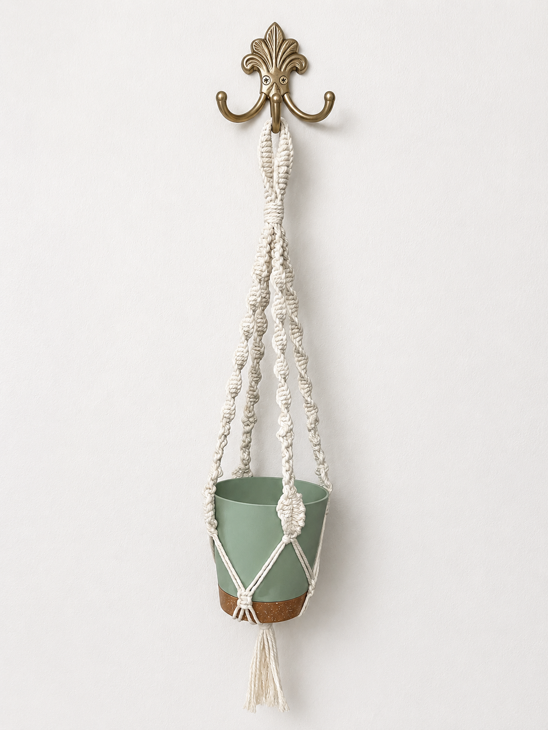 Macrame Plant Hanger Style #10