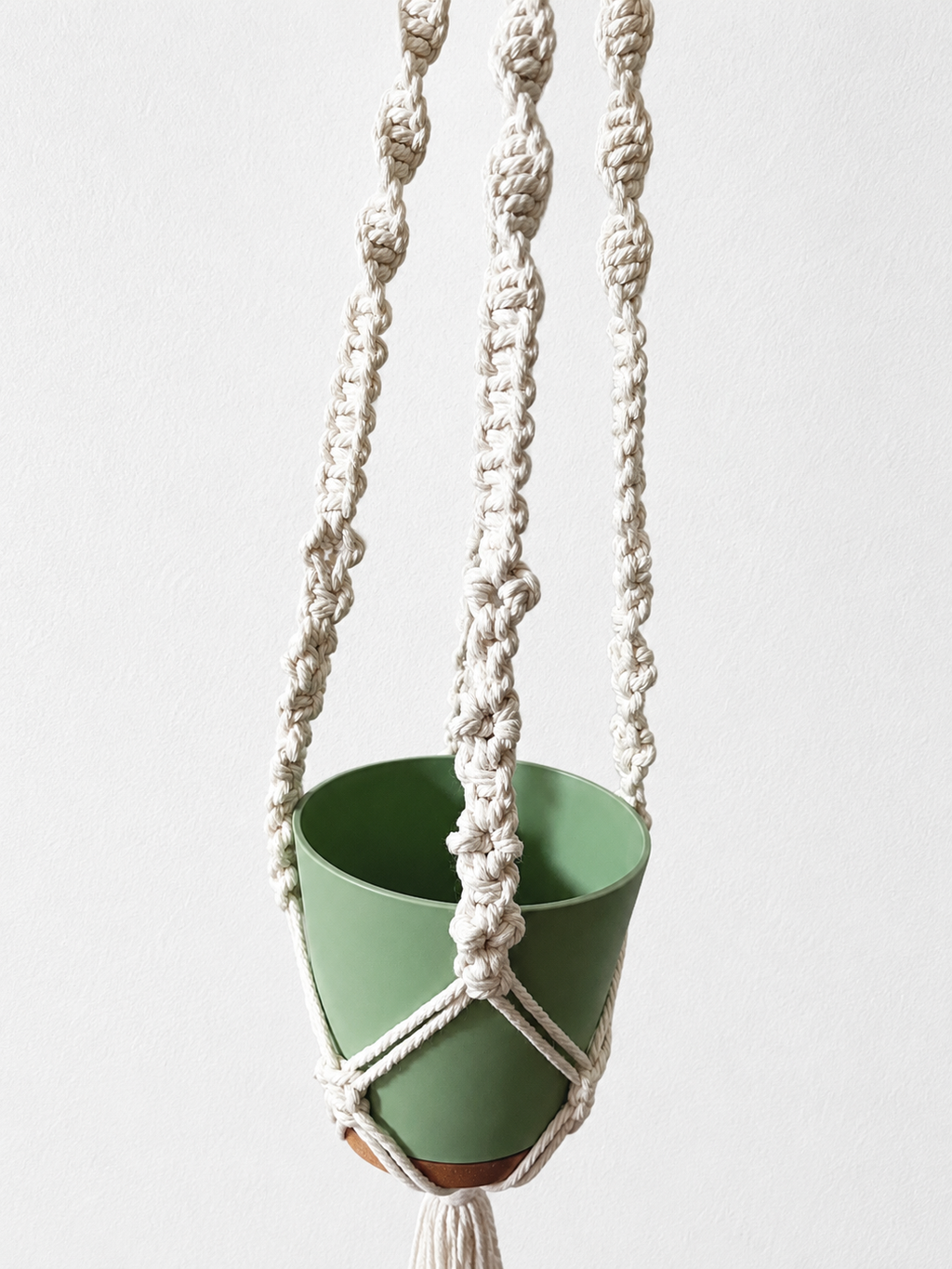 Macrame Plant Hanger Style #11