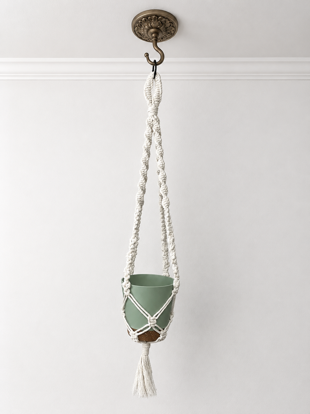 Macrame Plant Hanger Style #11