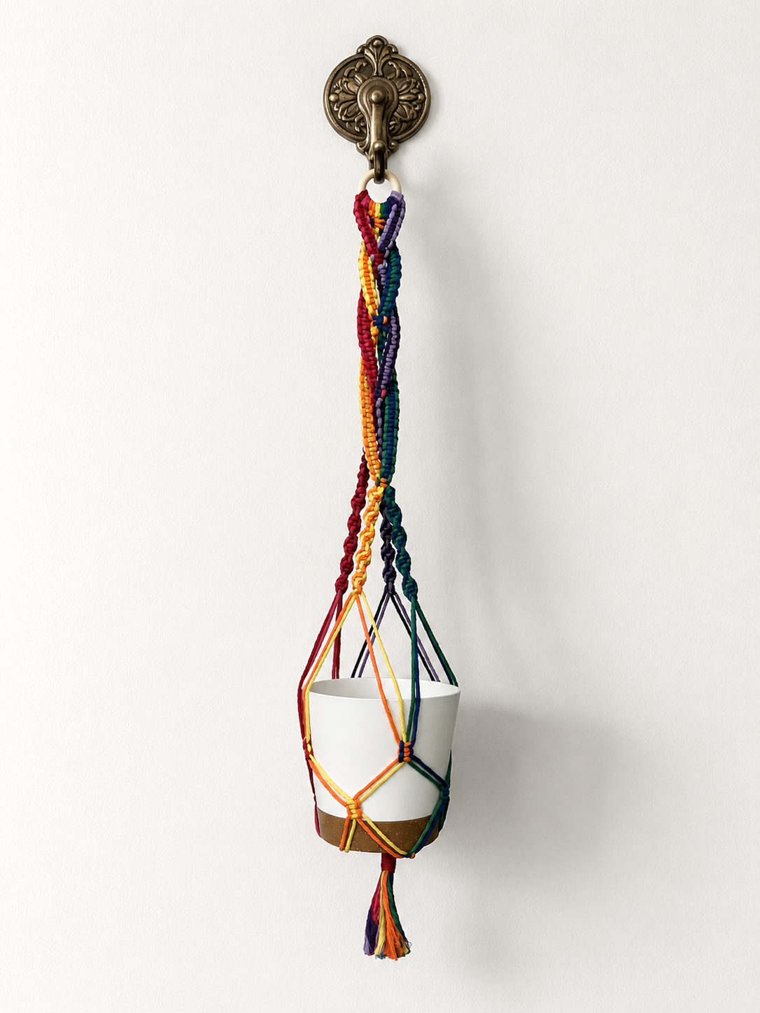 Macrame Plant Hanger Style #8