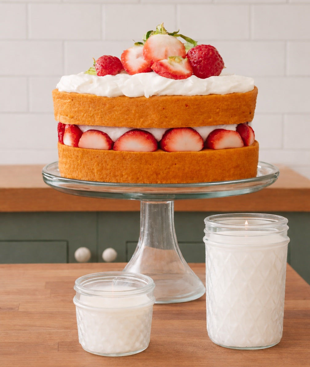 Strawberry Shortcake Scented Candle