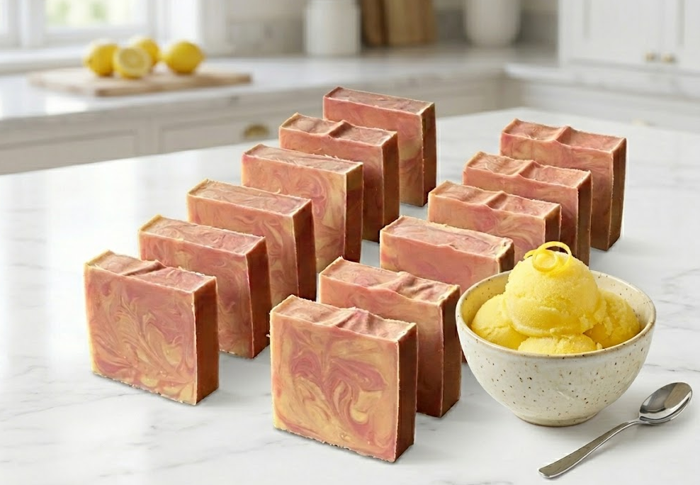 Lemon Sorbet Scented Soap Bar