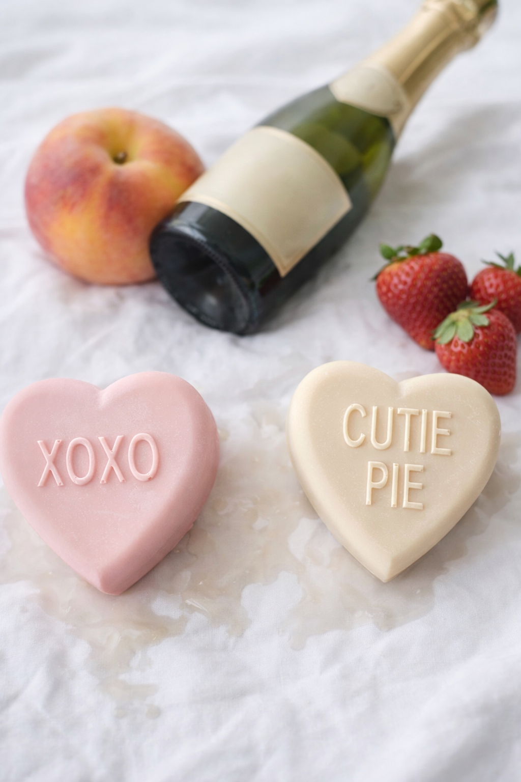 Peach & Strawberry Bubbly Scented Soap Bar