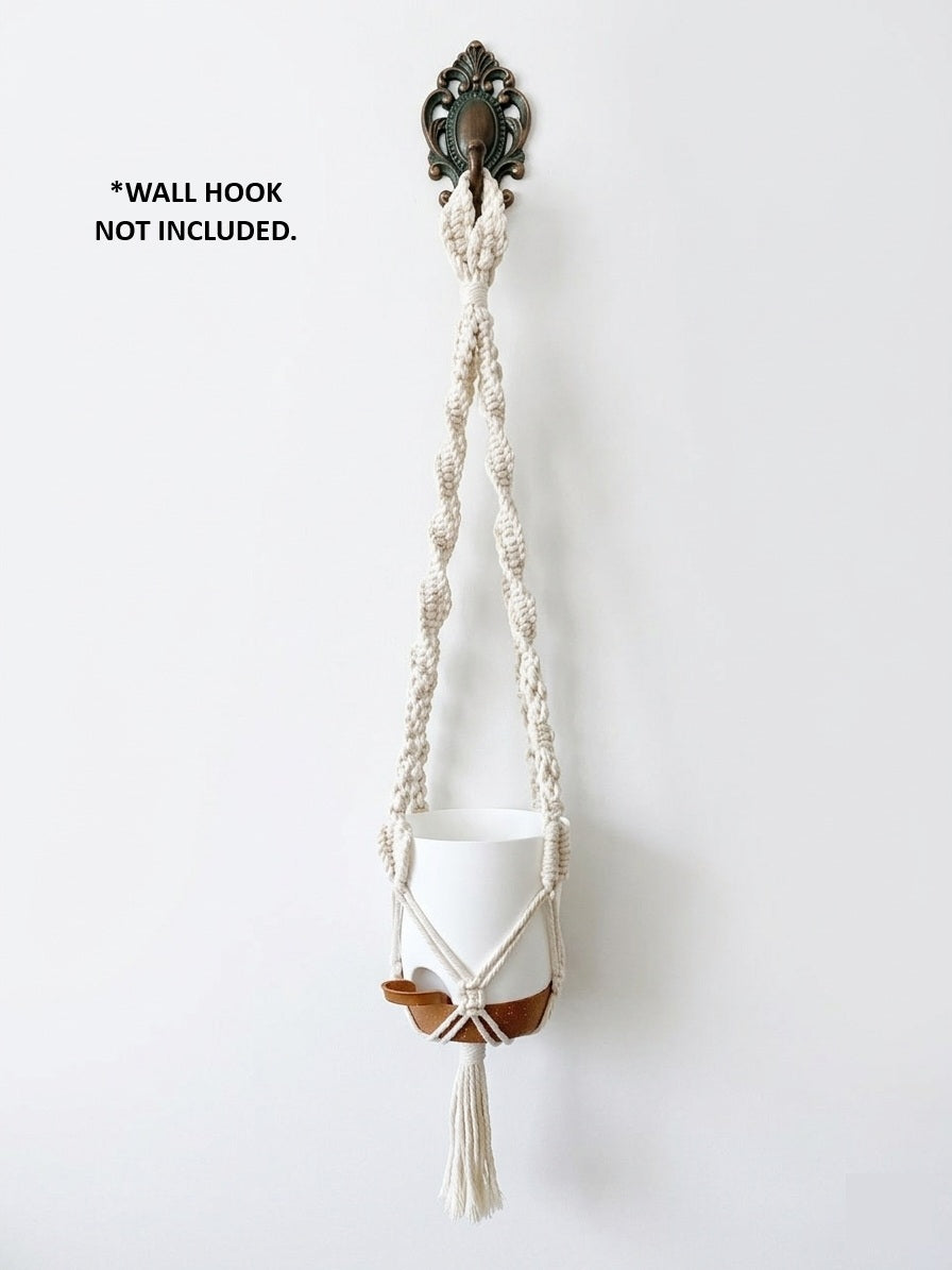 Macrame Plant Hanger Style #1