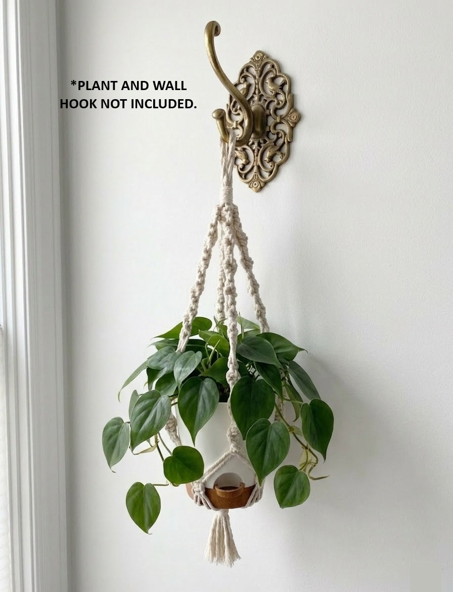 Macrame Plant Hanger Style #3