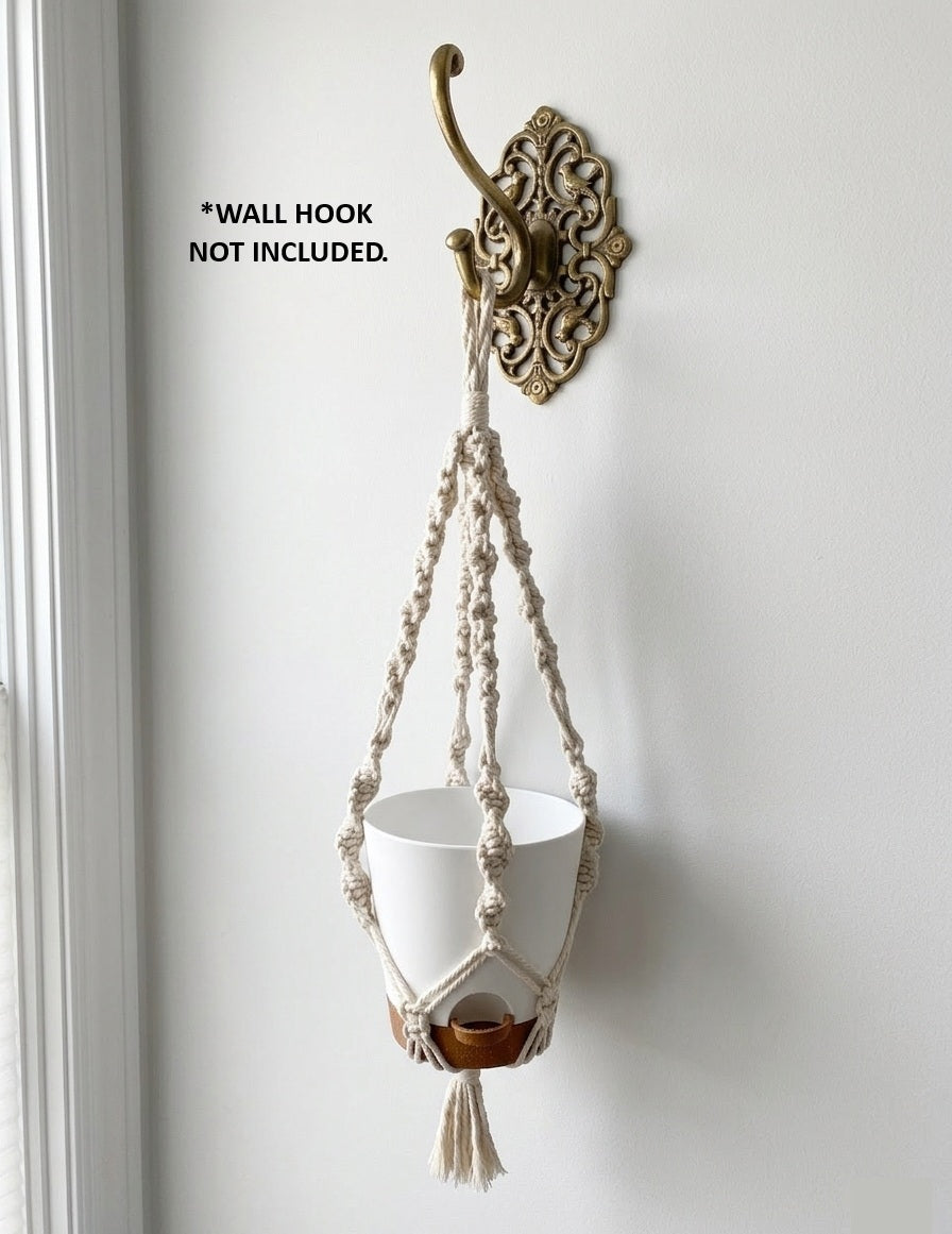 Macrame Plant Hanger Style #3