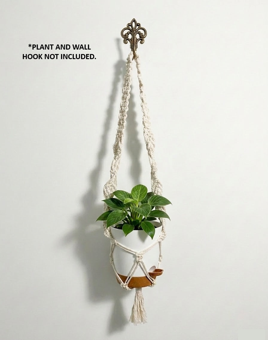 Macrame Plant Hanger Style #4