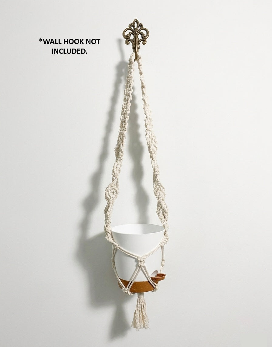 Macrame Plant Hanger Style #4