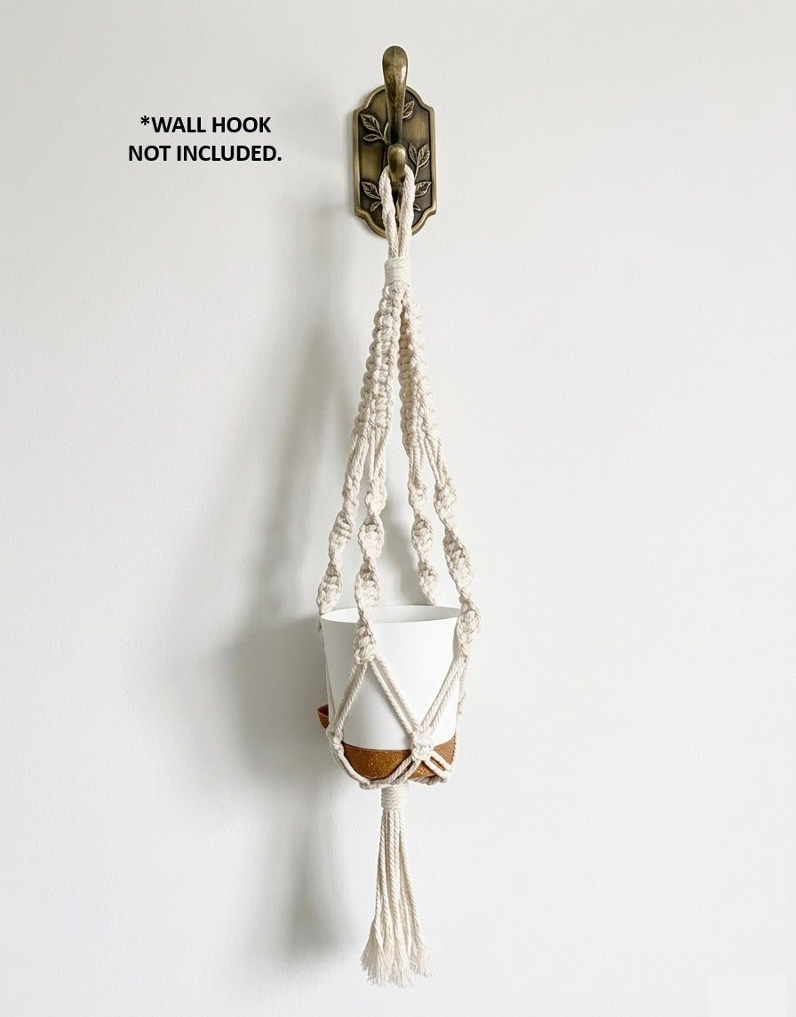 Macrame Plant Hanger Style #5